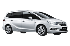 Car Hire Chester-le-Street - Vauxhall Zafira 7-Seater - Minibus hire Chester-le-street